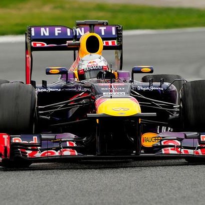 Vettel driving for Red Bull