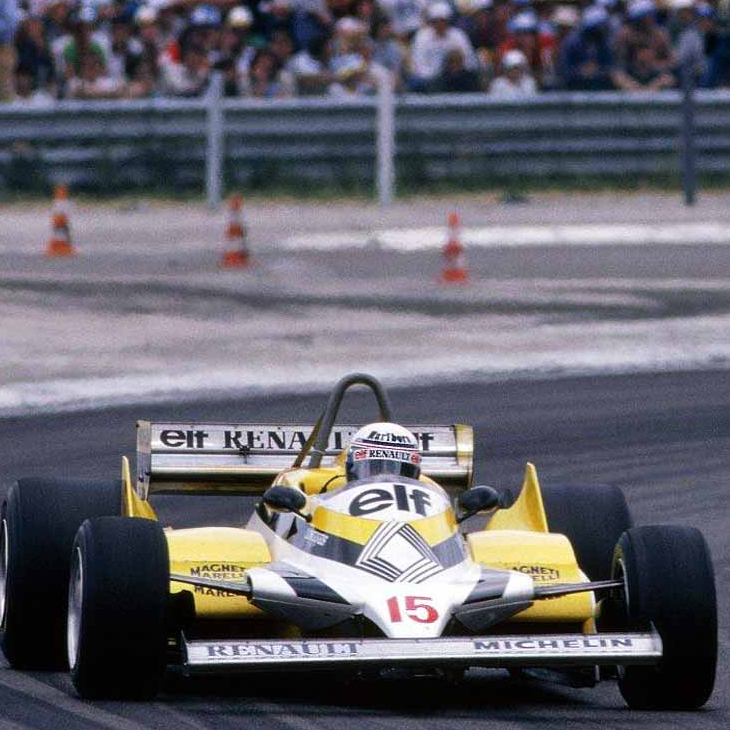 Prost driving for McLaren